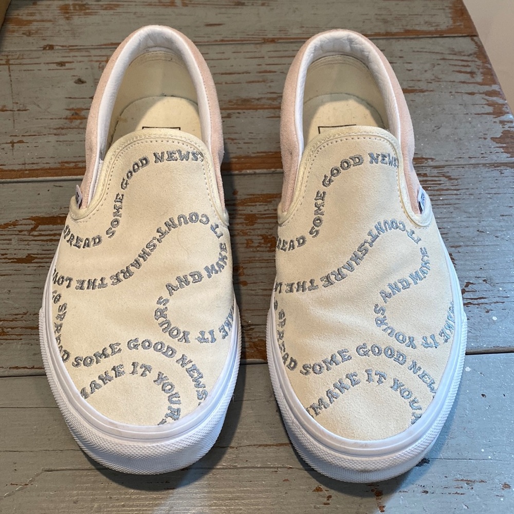 Vans slip ons